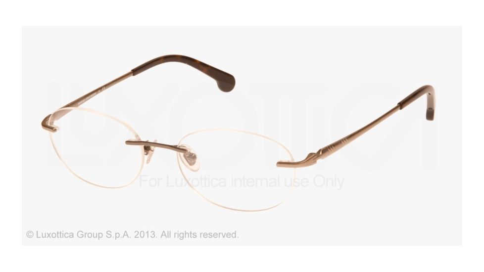 Brooks Brothers BB1023 Bifocal Prescription Eyeglasses 1561-52 - Antique Silver Frame