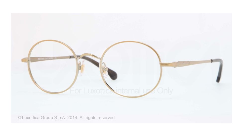 Brooks Brothers BB1025 Bifocal Prescription Eyeglasses 1645-48 - Brushed Sand Frame