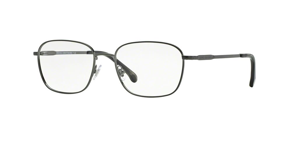 Brooks Brothers BB1027 Single Vision Prescription Eyeglasses 1646-52 - Brushed Olive Frame