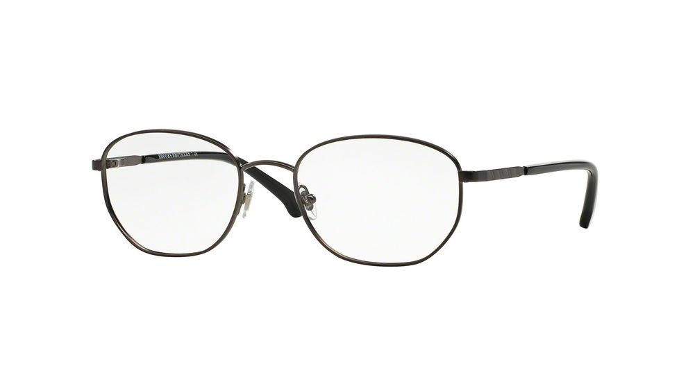Brooks Brothers BB1038 Progressive Prescription Eyeglasses 1221-52 - Dark Gunmetal Frame
