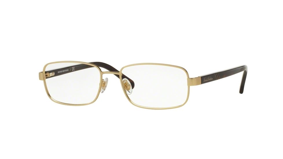 Brooks Brothers BB1045 Bifocal Prescription Eyeglasses 1669-53 - Gold/Dark Tortoise Frame