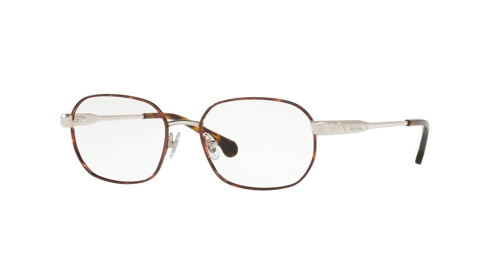 Brooks Brothers BB1049 Bifocal Prescription Eyeglasses 1658-52 - Silver / Tortoise Frame