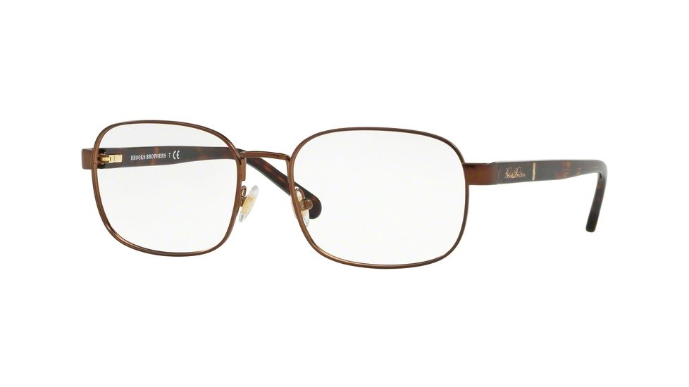 Brooks Brothers BB1059 Prescription Eyeglasses 1123-54 - Satin Bronze Frame