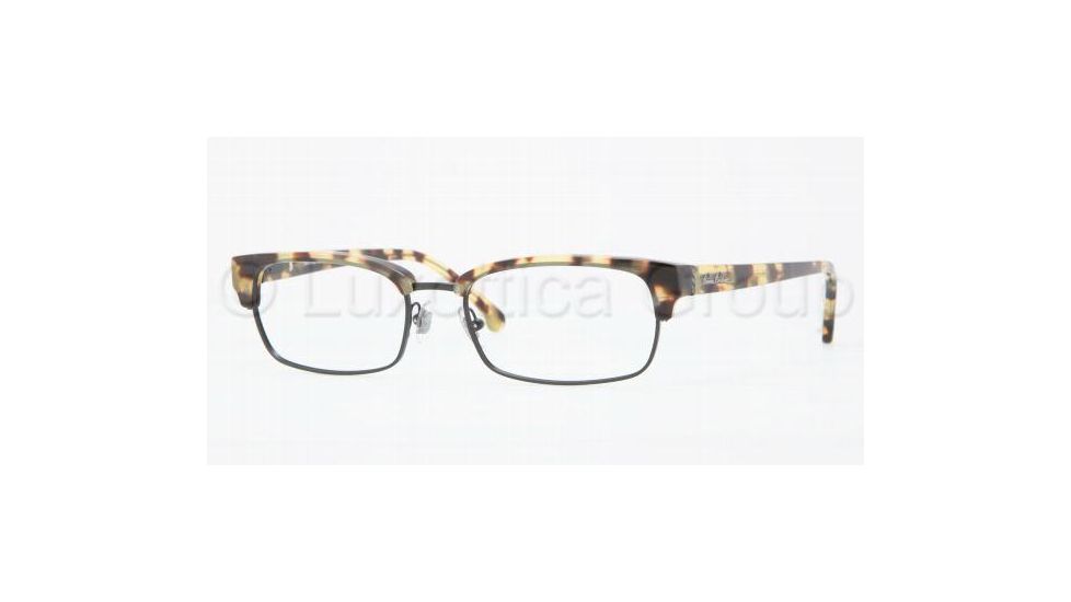 Brooks Brothers BB2002 Progressive Prescription Eyeglasses 6019-5218 - Spotty Tortoise 