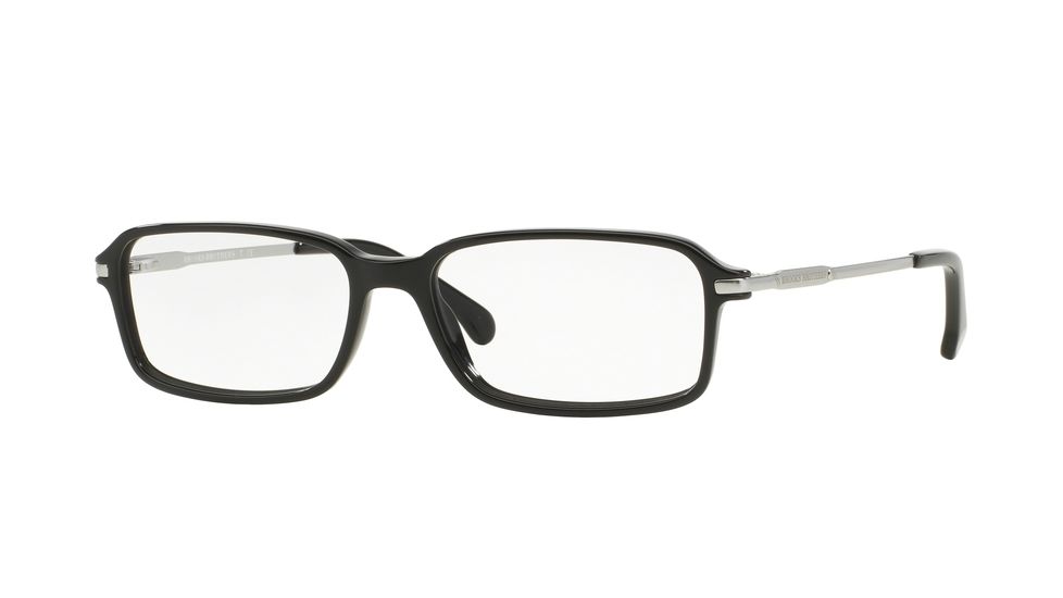 Brooks Brothers BB2022 Progressive Prescription Eyeglasses 6079-54 - Black Gunmetal Frame