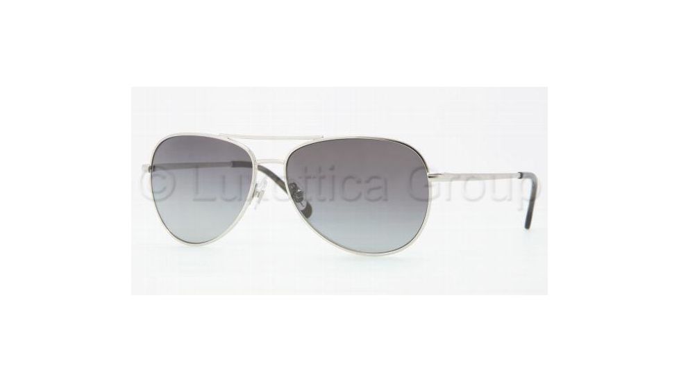 Brooks Brothers BB4001S Bifocal Prescription Sunglasses BB4001S-1002T3-5814 - Lens Diameter 58 mm, Frame Color Silver
