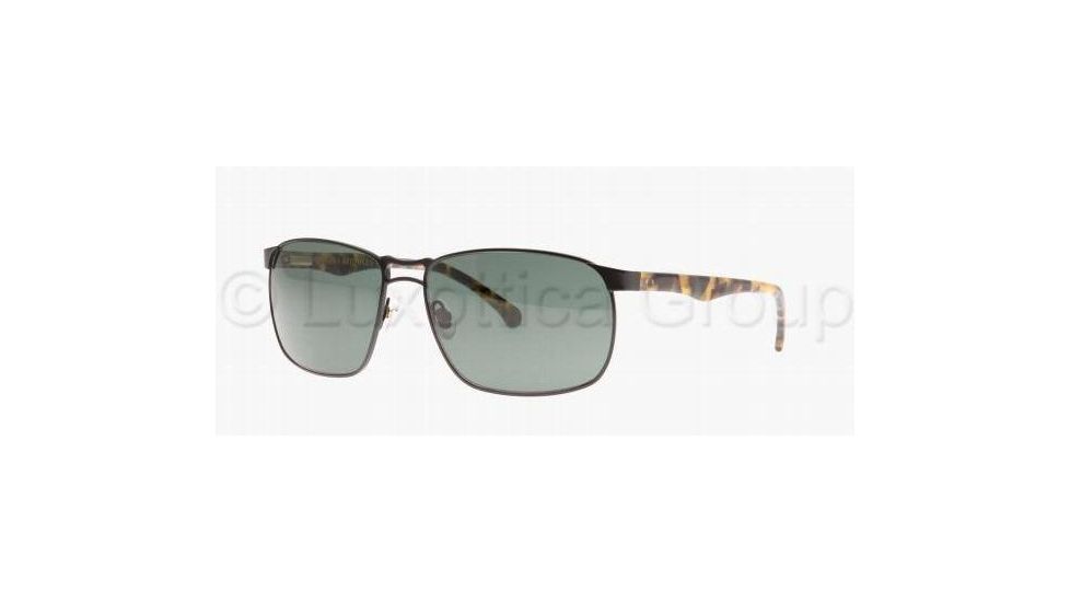 Brooks Brothers BB4009S BB4009S Progressive Prescription Sunglasses BB4009S-153671-5815 - Lens Diameter 58 mm, Frame Color Black