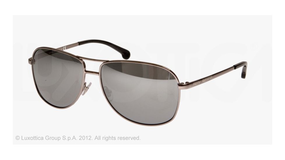 Brooks Brothers BB4013S Single Vision Prescription Sunglasses BB4013S-16286G-57 - Lens Diameter 57 mm, Lens Diameter 57 mm, Frame Color Titanium