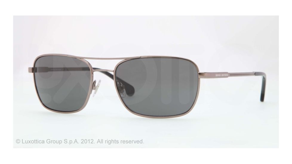 Brooks Brothers BB4016 Progressive Prescription Sunglasses BB4016-150787-56 - Lens Diameter 56 mm, Lens Diameter 56 mm, Frame Color Gunmetal