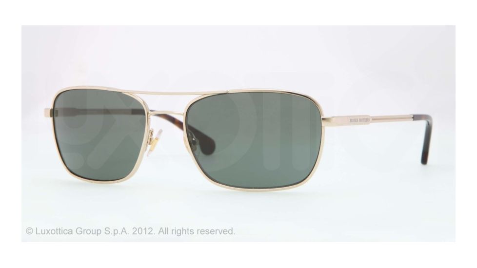 Brooks Brothers BB4016 Progressive Prescription Sunglasses BB4016-152671-56 - Lens Diameter 56 mm, Lens Diameter 56 mm, Frame Color Gold