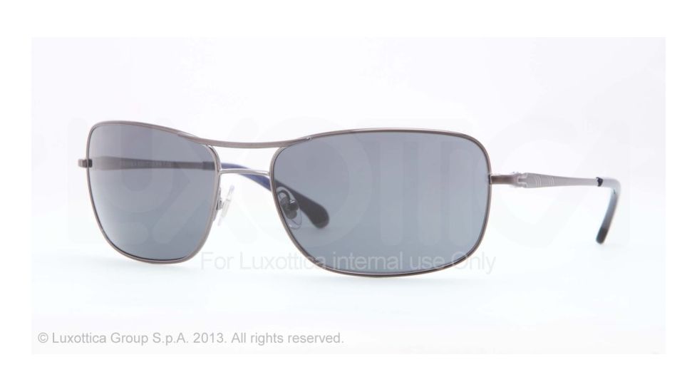 Brooks Brothers BB4019 Progressive Prescription Sunglasses BB4019-156787-61 - Lens Diameter 61 mm, Frame Color Gunmetal