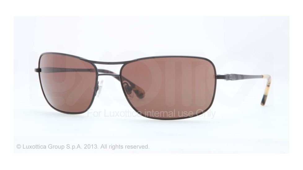 Brooks Brothers BB4019 Progressive Prescription Sunglasses BB4019-163973-61 - Lens Diameter 61 mm, Frame Color Satin Black