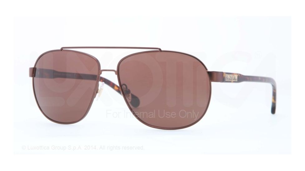 Brooks Brothers BB4027 Single Vision Prescription Sunglasses BB4027-165373-58 - Lens Diameter 58 mm, Frame Color Satin Brown