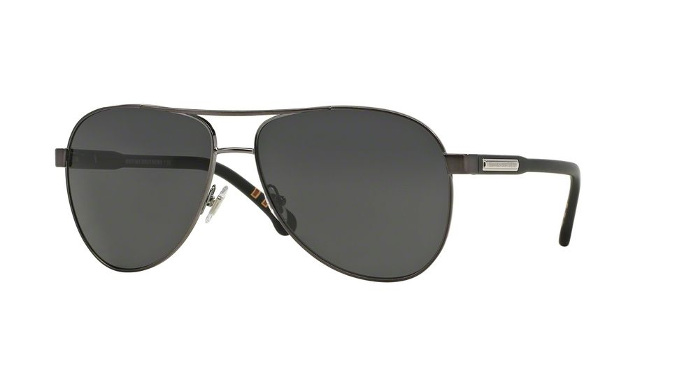 Brooks Brothers BB4029 Bifocal Prescription Sunglasses BB4029-166187-58 - Lens Diameter 58 mm, Frame Color Brushed Gunmetal Matte Black