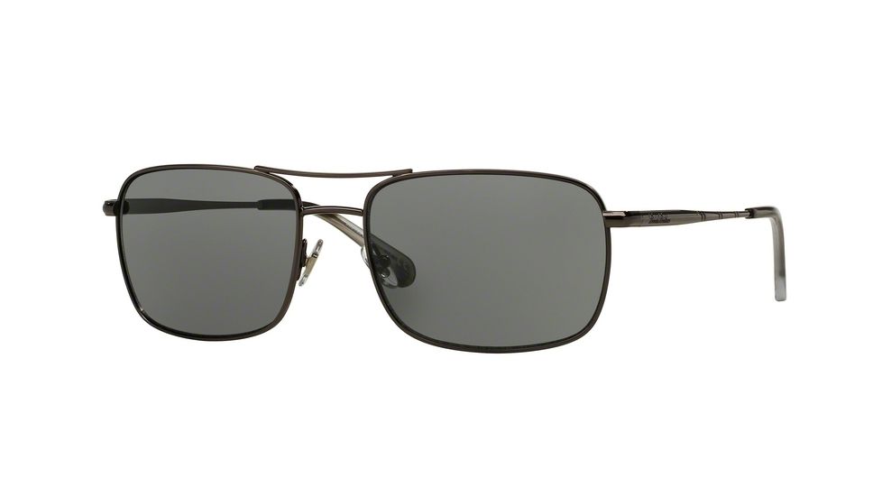 Brooks Brothers BB4035S Single Vision Prescription Sunglasses BB4035S-115087-59 - Lens Diameter 59 mm, Frame Color Gunmetal