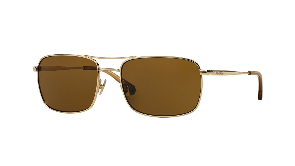 Brooks Brothers BB4035S Single Vision Prescription Sunglasses BB4035S-117273-59 - Lens Diameter 59 mm, Frame Color Gold