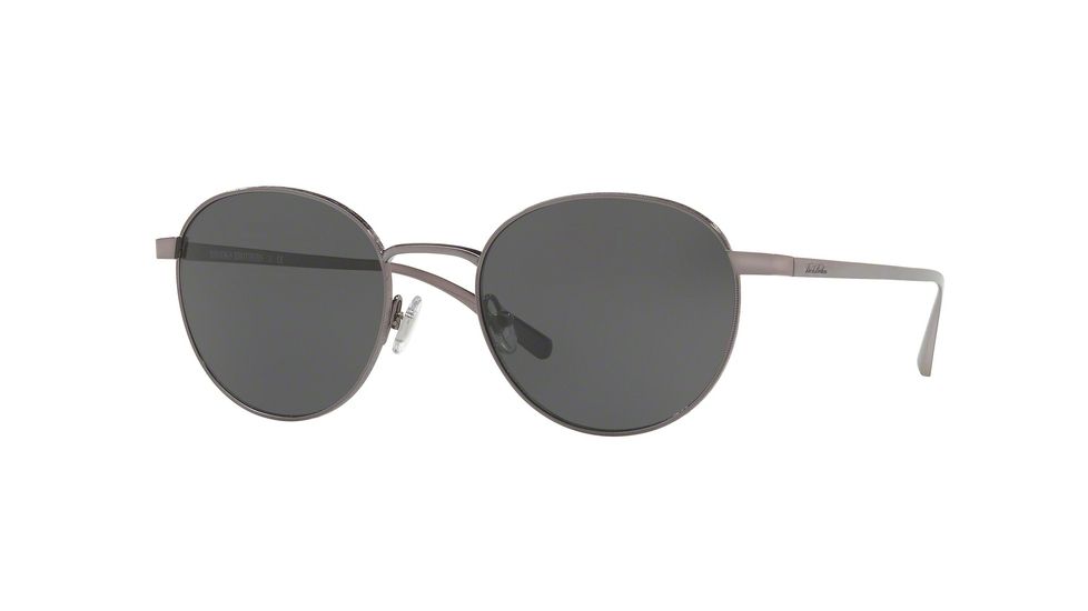 Brooks Brothers BB4043S Single Vision Prescription Sunglasses BB4043S-151487-52 - Lens Diameter 52 mm, Frame Color Lt. Gunmetal