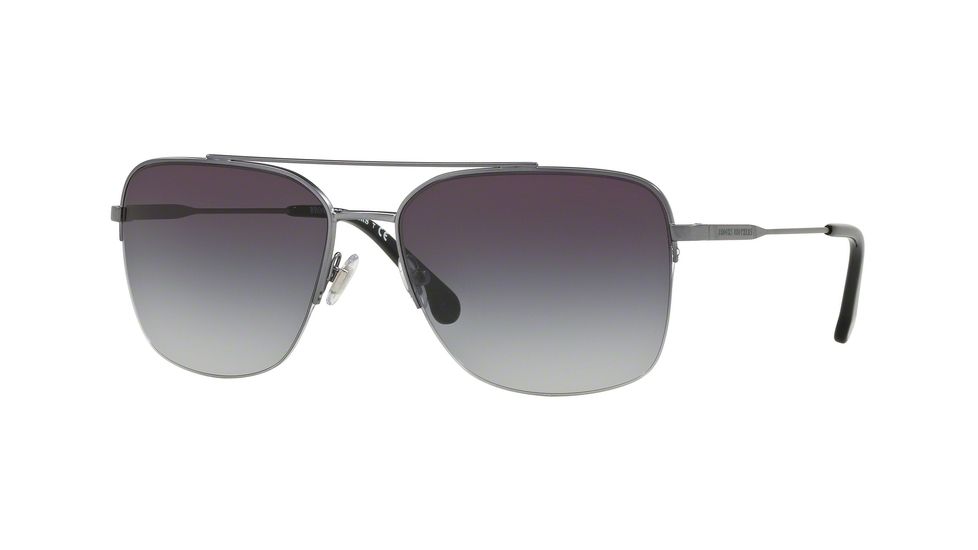 Brooks Brothers BB4047 Prescription Sunglasses, 60mm, Dark Gunmetal, BB4047-12218G-60-SV