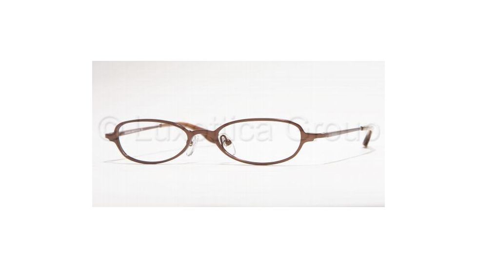 Brooks Brothers Eyeglasses BB434T with Lined Bi-Focal Rx Prescription Lenses 1219T-4917 - Dark Brown 