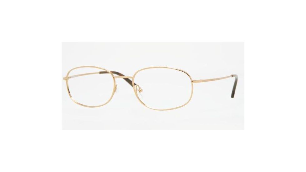 Brooks Brothers BB481 Bifocal Eyeglasses - Gold Demo Lens Frame / 53 mm Prescription Lenses, 1001-5318