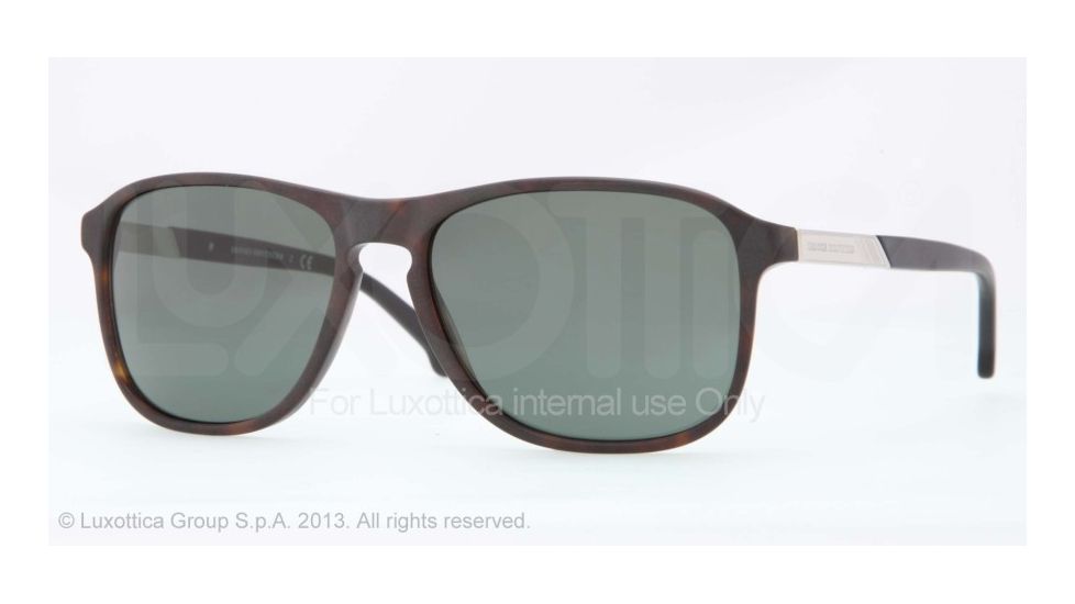 Brooks Brothers BB5012 Single Vision Prescription Sunglasses BB5012-606571-57 - Lens Diameter 57 mm, Frame Color Matte Tortoise