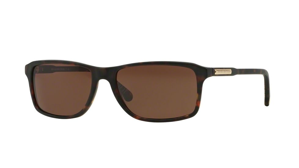 Brooks Brothers BB5019 Progressive Prescription Sunglasses BB5019-606573-57 - Lens Diameter 57 mm, Frame Color Matte Tortoise