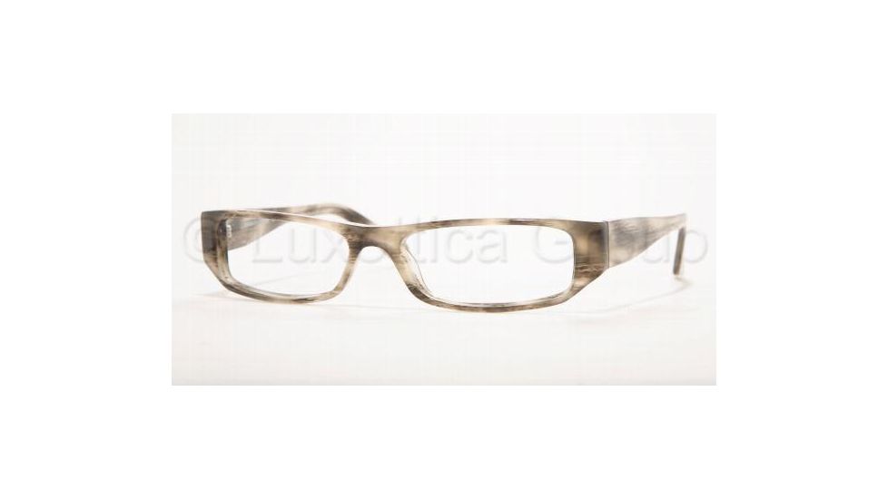 Brooks Brothers Eyeglasses BB687 with Lined Bi-Focal Rx Prescription Lenses 5281-5516 - Horn 