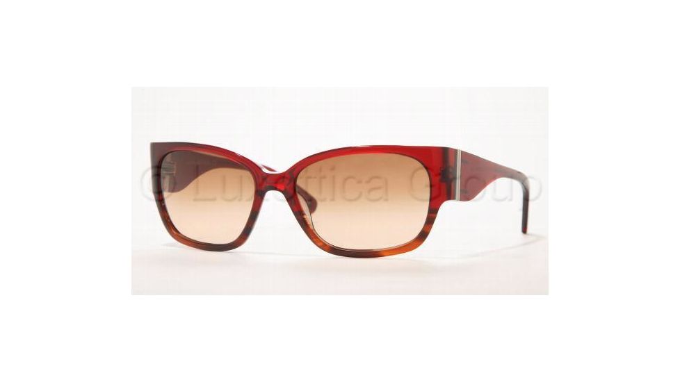 Brooks Brothers BB702S Sunglasses with No-Line Progressive Rx Prescription Lenses BB702S-531113-5516 - Lens Diameter: 55 mm, Frame Color: Burgundy / Tortoise Fade