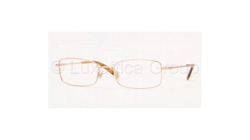 Brooks Brothers Eyeglasses BB456 with Rx Prescription Lenses 1005-5519 - Matte Gold 