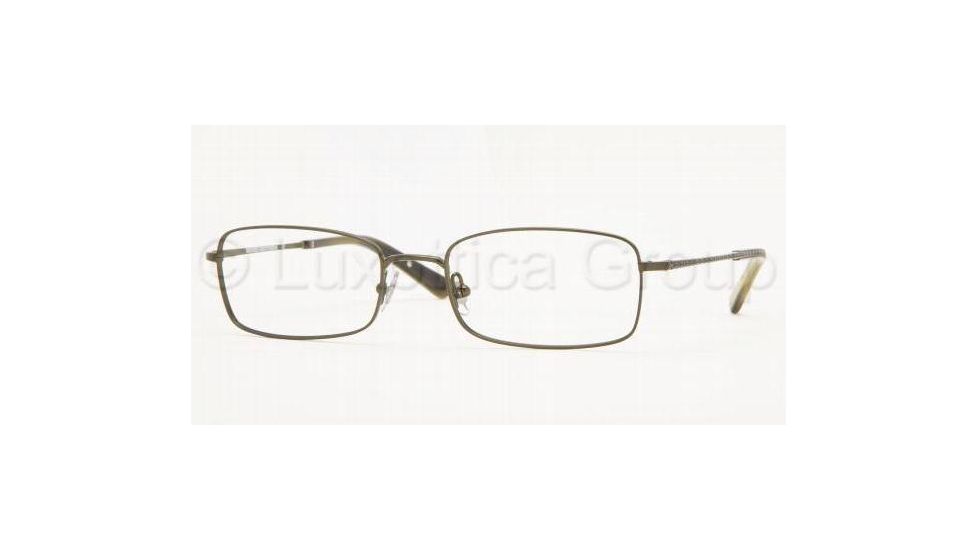Brooks Brothers Eyeglasses BB456 with Rx Prescription Lenses 1122-5319 - Matte Green 