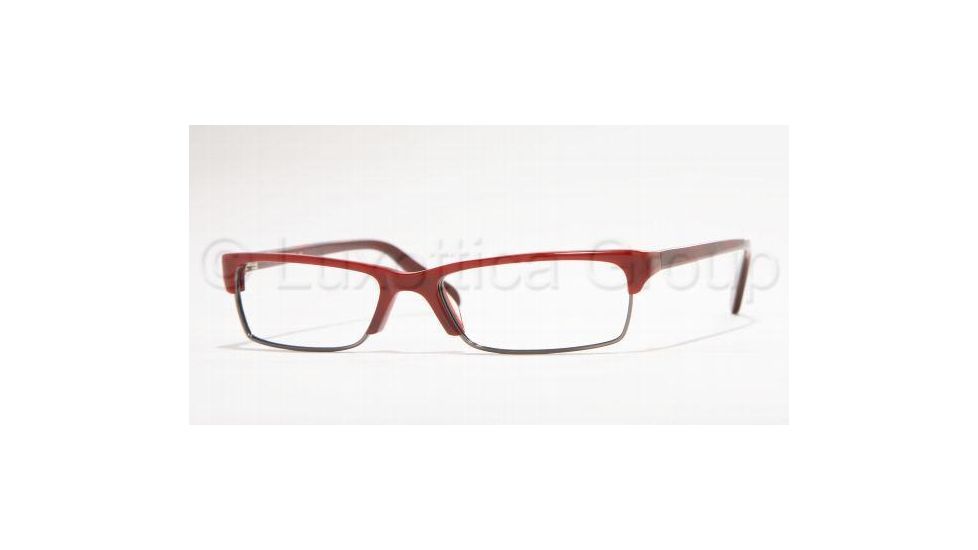 Brooks Brothers Eyeglasses BB690 with Rx Prescription Lenses 5283-5417 - Red Marble 