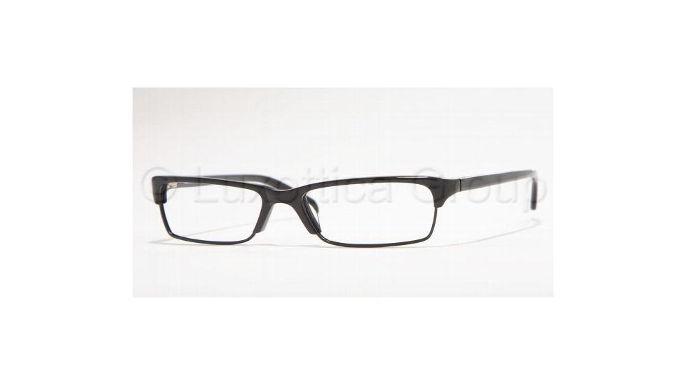 Brooks Brothers Eyeglasses BB690-5003-5417 with Rx Prescription Lenses Black Frame - Black Frame w/ 54 mm Diameter Lenses