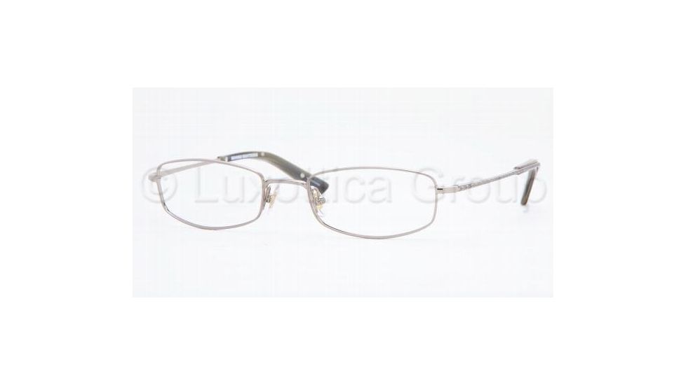 Brooks Brothers Eyeglasses BB457 with No-Line Progressive Rx Prescription Lenses, Select Frame Color / Lens Diameter Gunmetal Frame / 51 mm Prescription Lenses