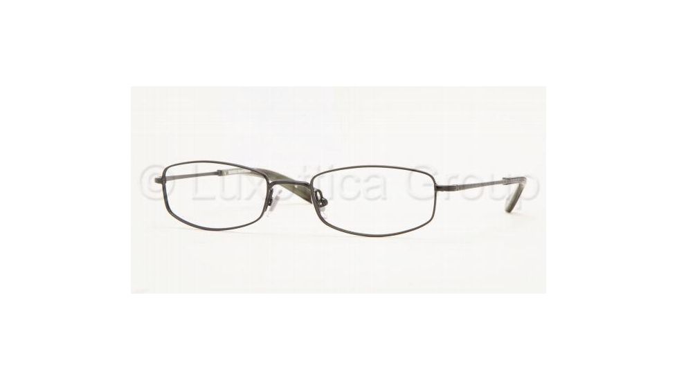 Brooks Brothers Eyeglasses BB457 with No-Line Progressive Rx Prescription Lenses, Select Frame Color / Lens Diameter Matte Black Frame / 53 mm Prescription Lenses