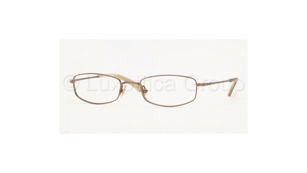 Brooks Brothers Eyeglasses BB457 with No-Line Progressive Rx Prescription Lenses, Select Frame Color / Lens Diameter Brown Frame / 51 mm Prescription Lenses