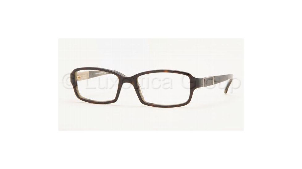 Brooks Brothers Eyeglasses BB714 with Rx Prescription Lenses 5297-5016 - Dark Tortoise/Horn 