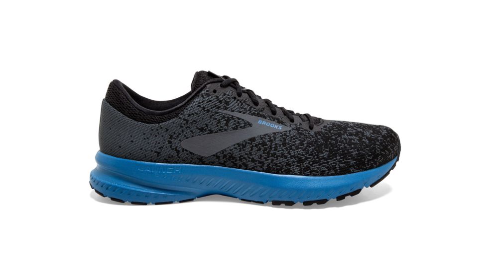 Brooks BTS Launch 6 - Mens, Black/Ebony/Deep Water, 9, 1102971D011.090