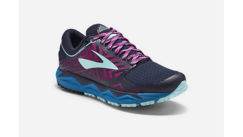 Brooks Caldera 2 Trailrunning Shoes, Navy/Plum/Ice Blue, 10.5 US, Medium, 1202651B440.105