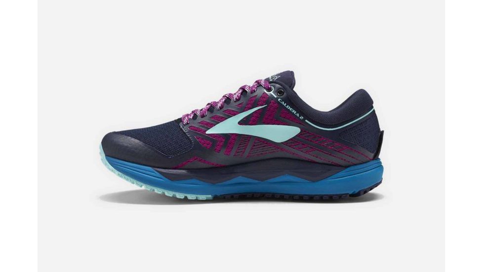 Brooks Caldera 2 Trailrunning Shoes, Navy/Plum/Ice Blue, 10.5 US, Medium, 1202651B440.105