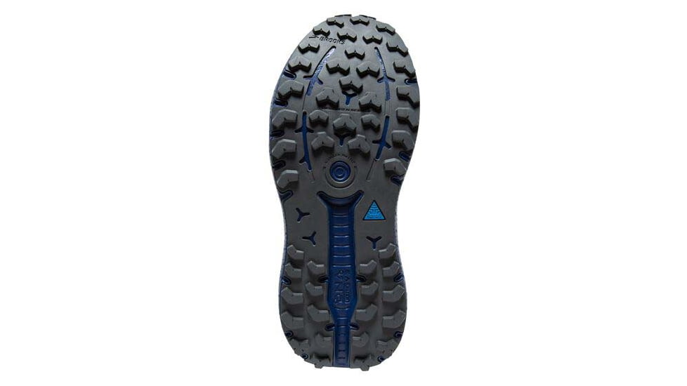 Brooks Caldera 6 Running Shoes - Mens, Oyster/Blue Depths/Pearl, 7.5, 1103791D071.075