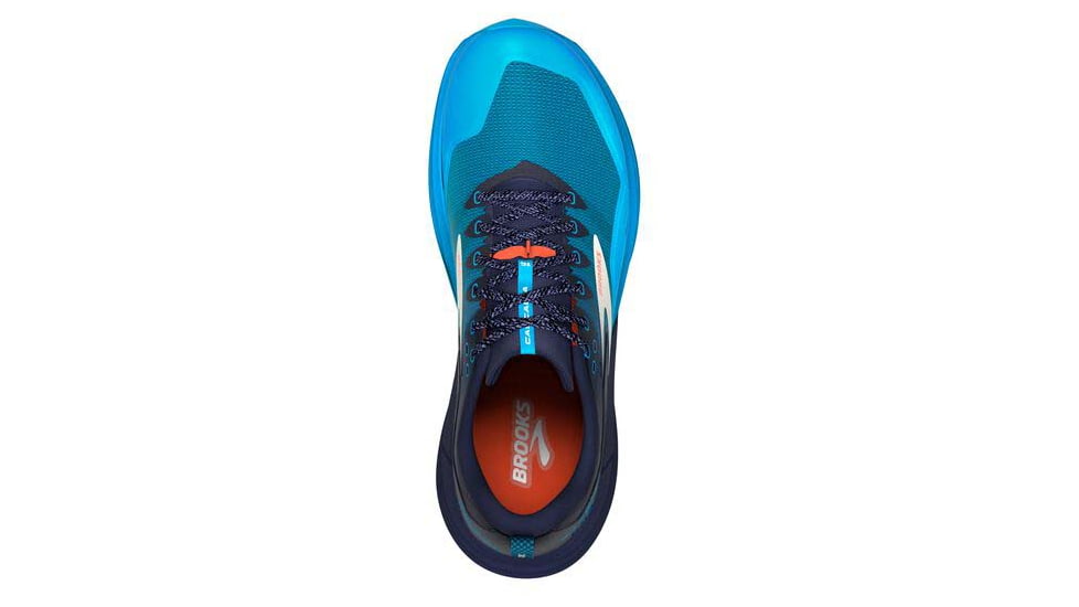 Brooks Cascadia 16 Running Shoes - Mens, Peacoat/Atomic Blue/Rooibos, 11.5, 1103761D490.115