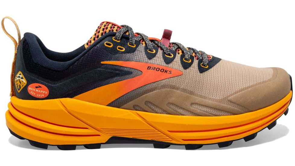 Brooks Cascadia 16 Running Shoes - Mens, Zinnia/Eclipse/Nomad, 13.0, 1103761D758.130