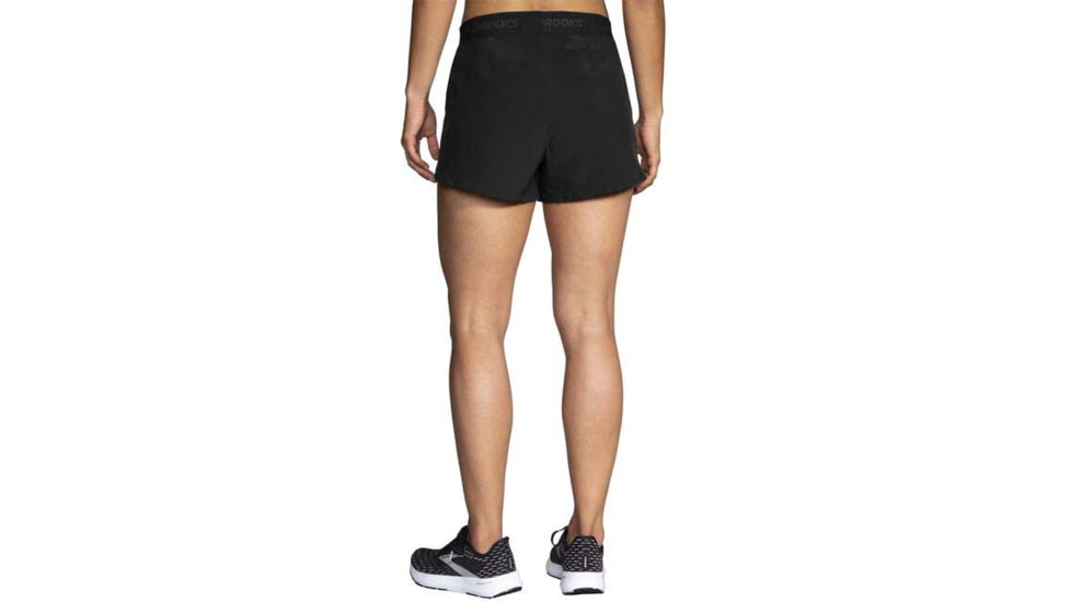 Brooks Chaser 3in Short - Womens, Black/Brooks, S, 221463006.025