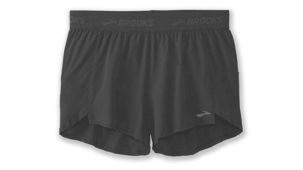 Brooks Chaser 3in Short - Womens, Black/Brooks, S, 221463006.025