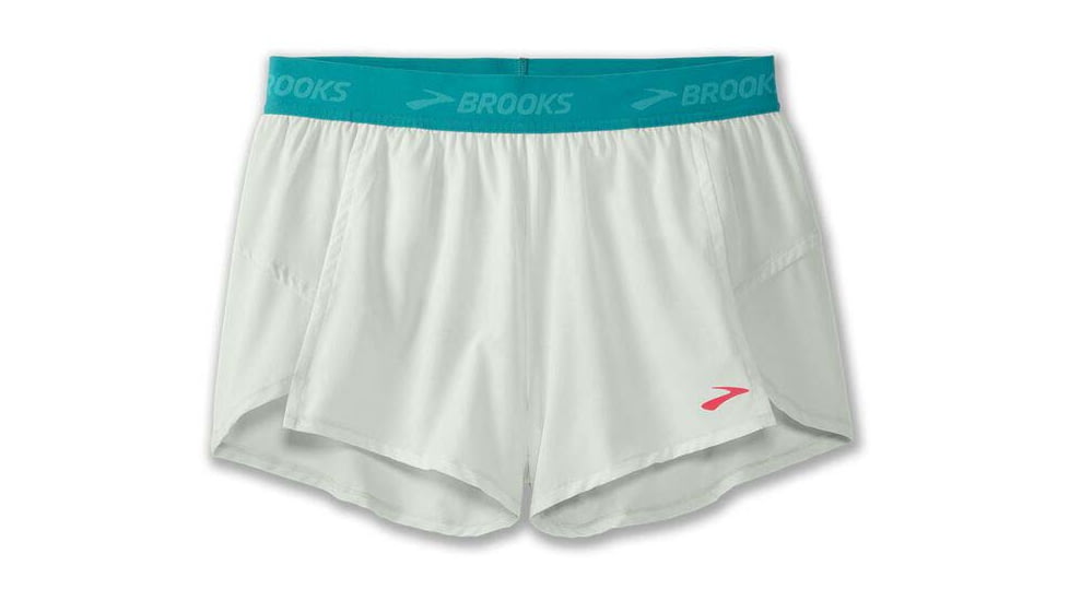 Brooks Chaser 3in Short - Womens, Mint Mix/Nile Blue/Brooks, M, 221463379.030