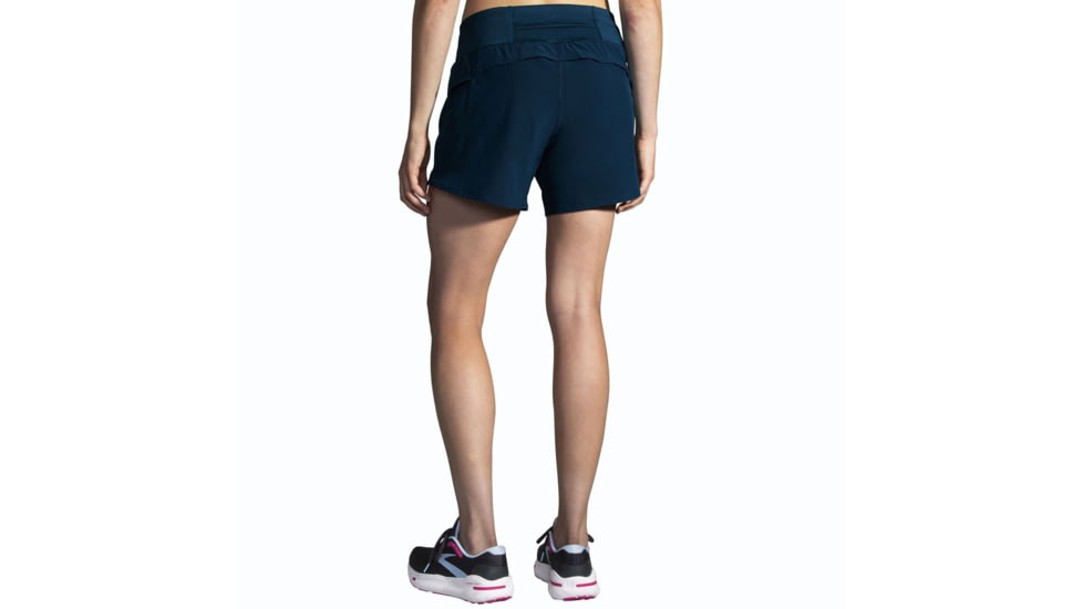 Brooks Chaser 5 2-in-1 Short - Womens, Ocean Drive, Small, 221464458.025