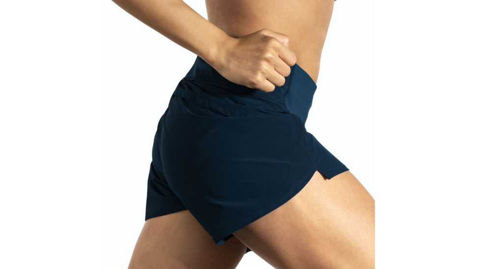 Brooks Chaser 5 2-in-1 Short - Womens, Ocean Drive, Small, 221464458.025
