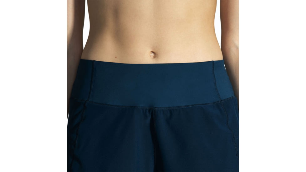 Brooks Chaser 5 2-in-1 Short - Womens, Ocean Drive, Small, 221464458.025