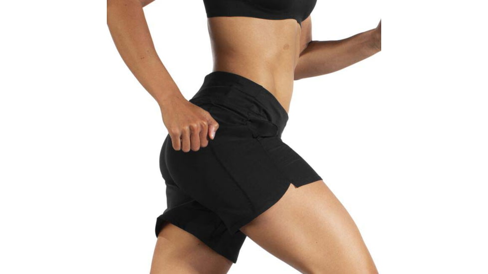 Brooks Chaser 7in Short - Womens, Black, S, 221466001.025