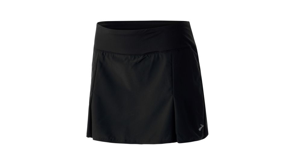 Brooks Chaser Skort - Womens, Black, Large, 221336001.035